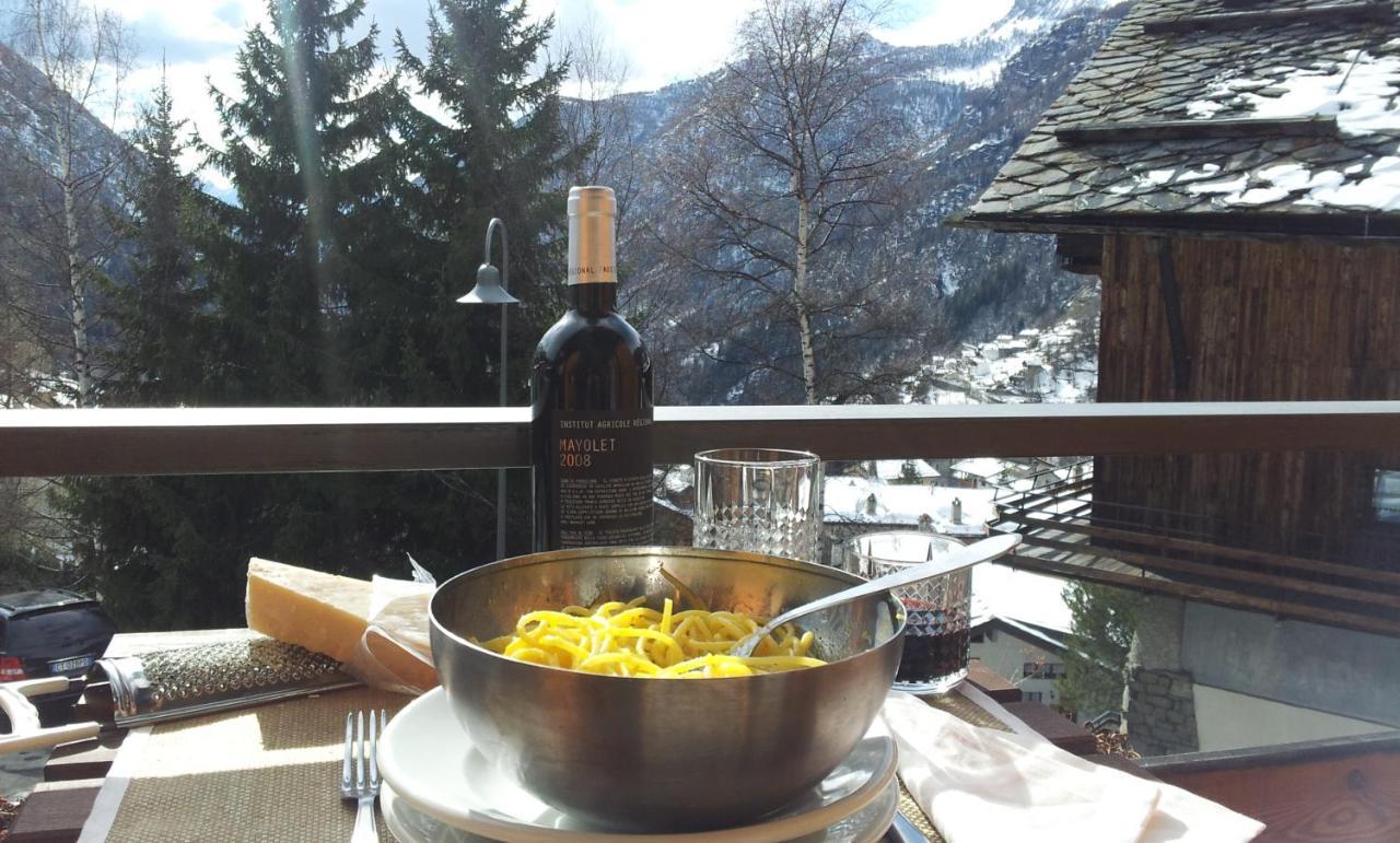 Cervinia-Valt Sport & Relax House Apartment Валтурненче Екстериор снимка
